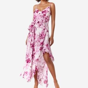 MISA Los Angeles pink Greta dress